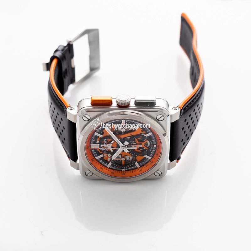 Bell & Ross BR 03-94 Chronographe Mens watch Unisex Automatic Steel BR0394-SC-ORA SCA - gallery
