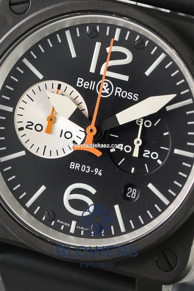 Bell & Ross BR 03-94 Chronographe Mens watch Unisex Automatic Steel BR03-94 - gallery