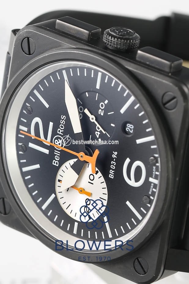 Bell & Ross BR 03-94 Chronographe Mens watch Unisex Automatic Steel BR03-94 - gallery