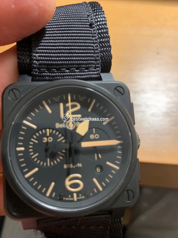 Bell & Ross BR 03-94 Chronographe Mens watch Unisex Automatic Steel BR0394-HERITAGE - gallery