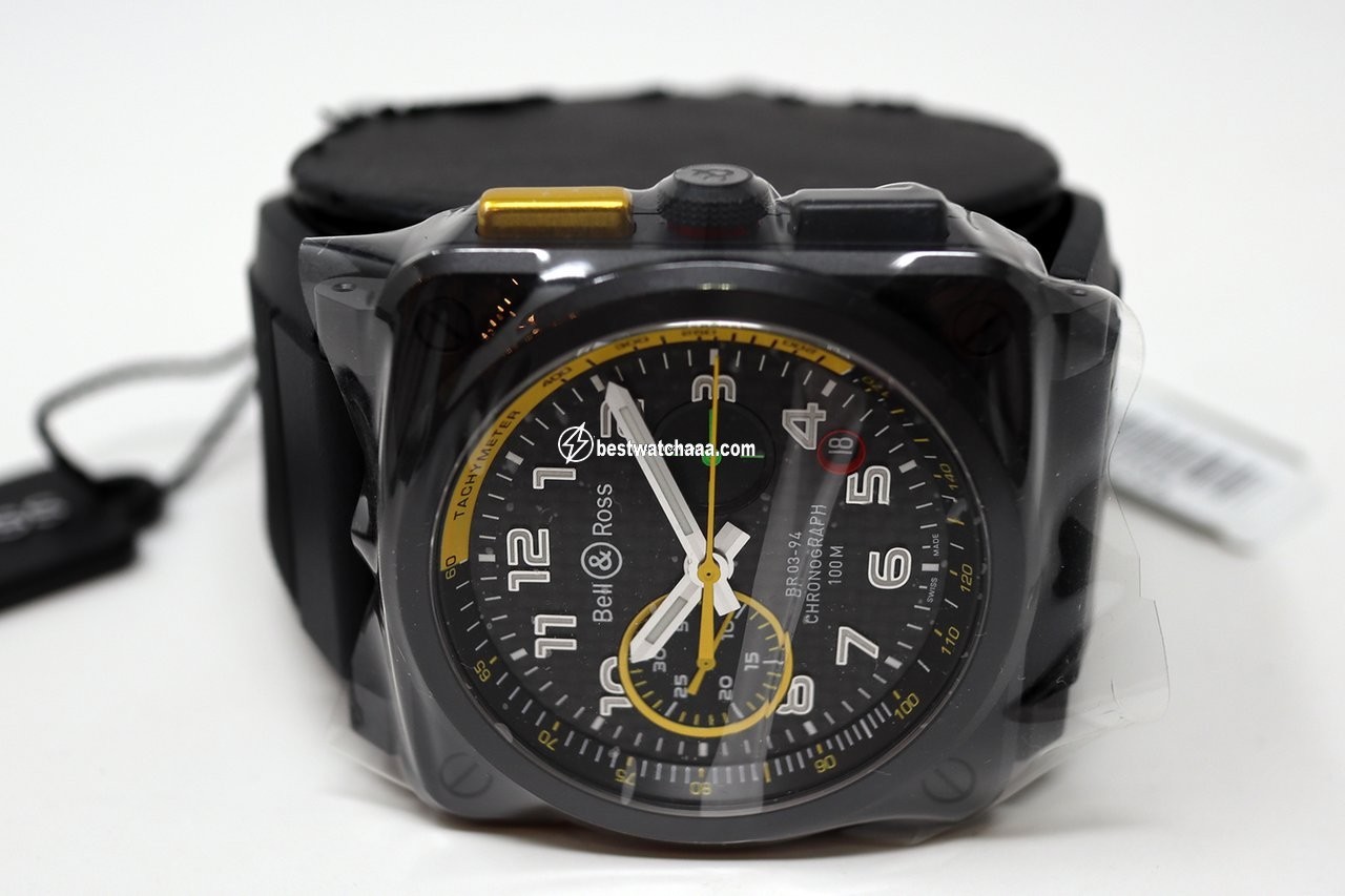 Bell & Ross BR 03-94 Chronographe Mens watch Unisex Automatic Ceramic BR 03-94 RS17 - gallery