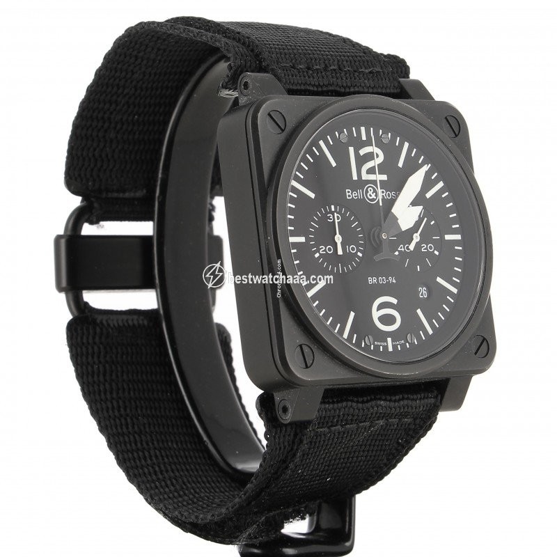 Bell & Ross BR 03-94 Chronographe Mens watch Unisex Automatic Steel BR03-94-S - gallery