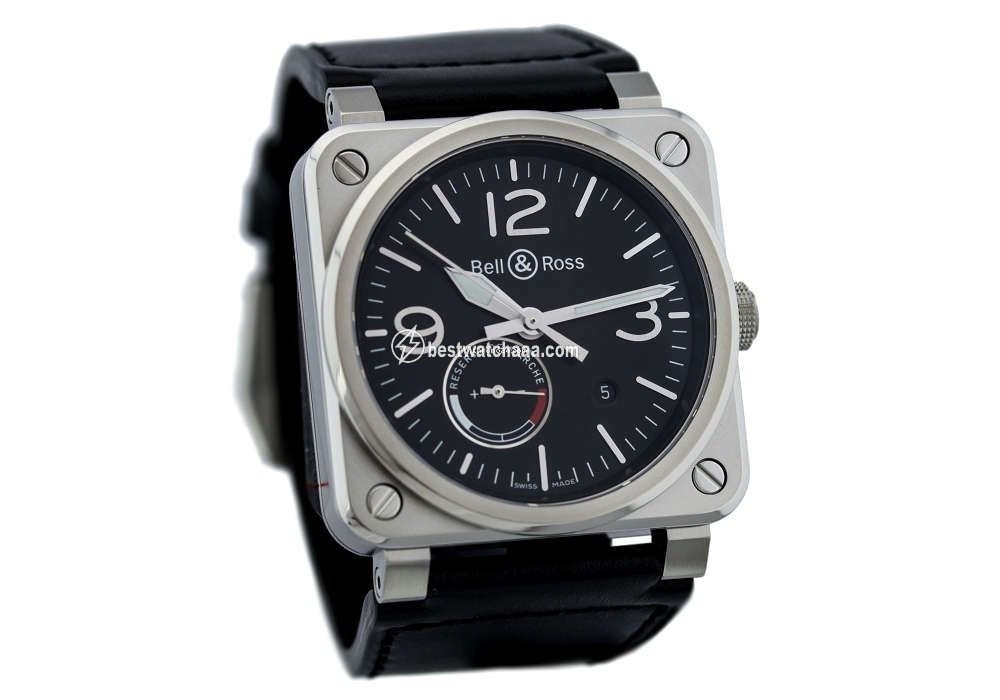 Bell & Ross BR 03-97 Reserve de Marche Mens watch Unisex Automatic Steel BR0397-BL-SI SCA - gallery