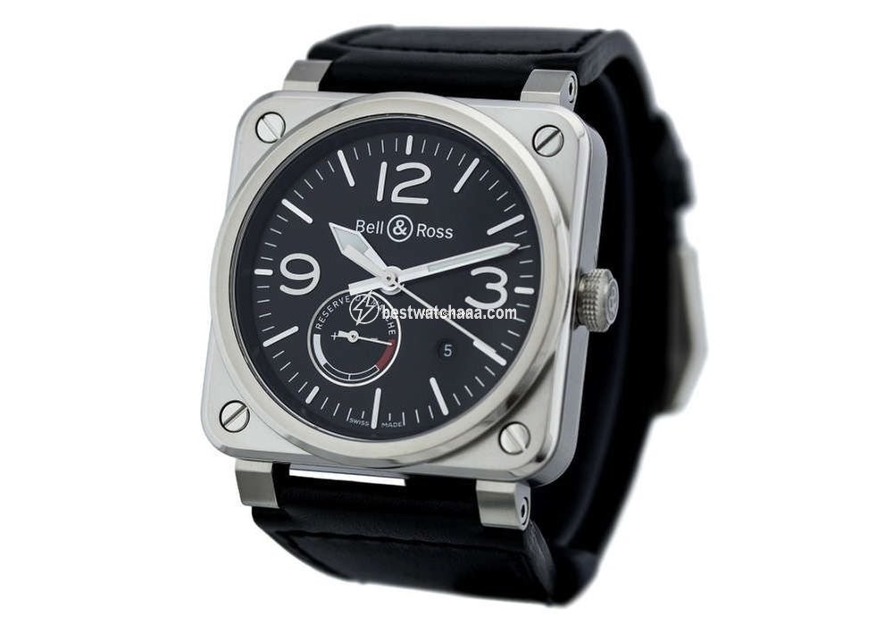 Bell & Ross BR 03-97 Reserve de Marche Mens watch Unisex Automatic Steel BR0397-BL-SI SCA - gallery