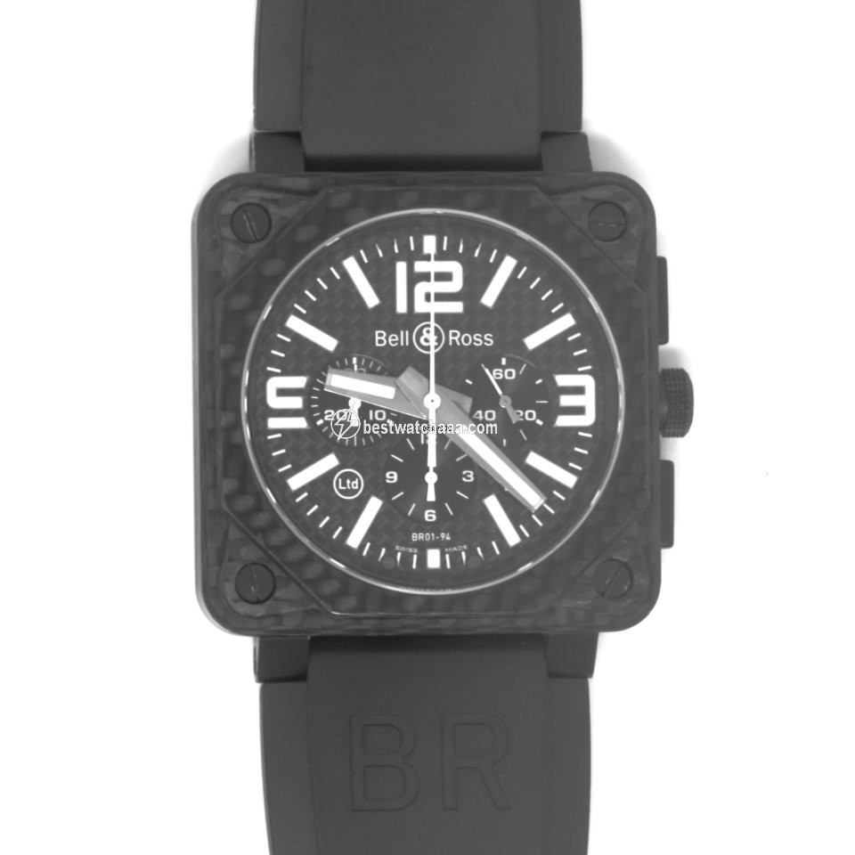 Bell & Ross BR 01-94 Chronographe Mens watch Unisex Automatic Steel BR0194-BL-CA