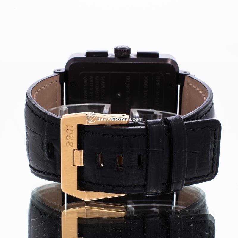 Bell & Ross BR 01-94 Chronographe Mens watch Unisex Automatic Gold Steel Br01 94 - gallery