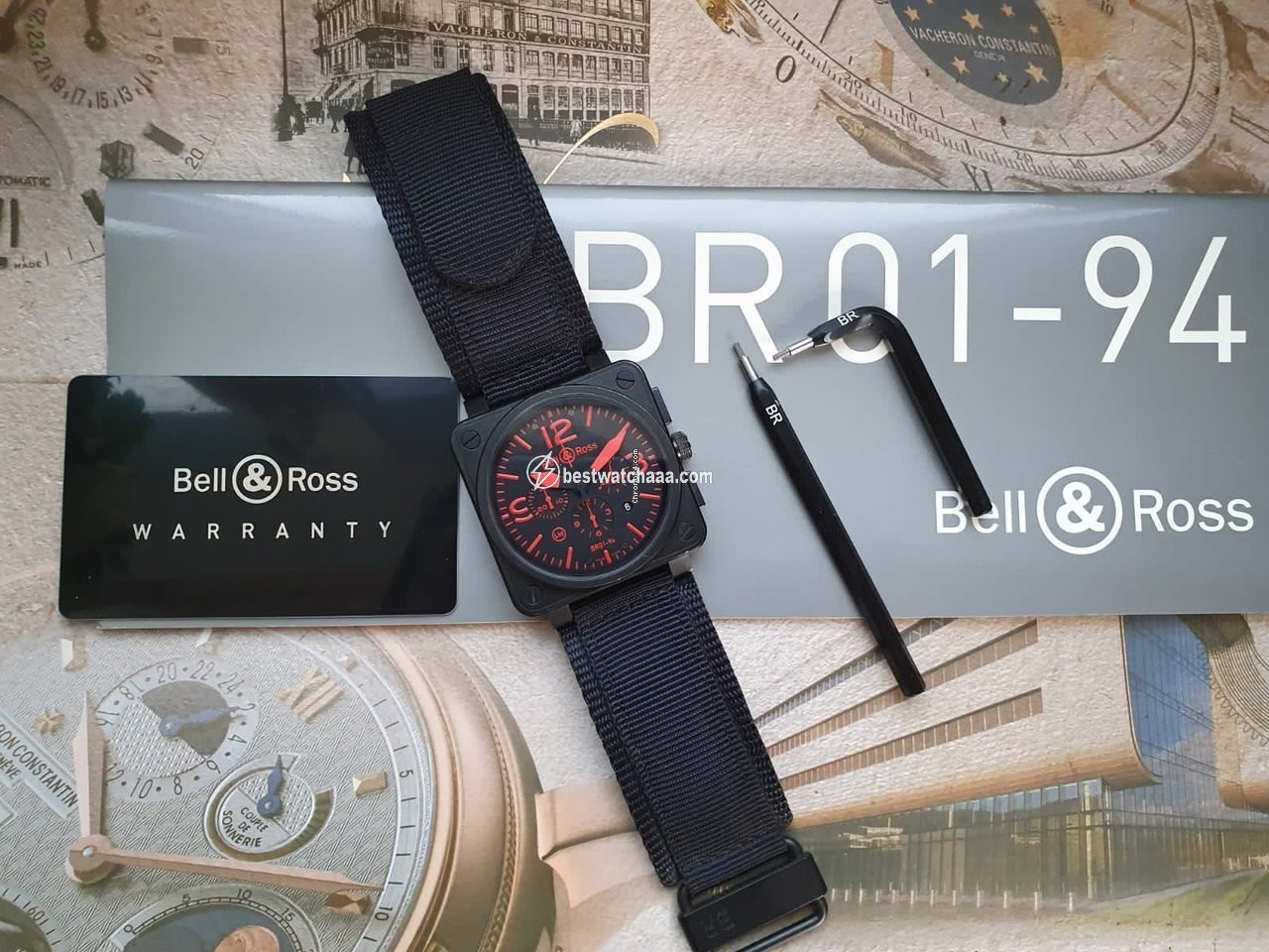 Bell & Ross BR 01-94 Chronographe Automatic Steel BR 01-94-S - gallery
