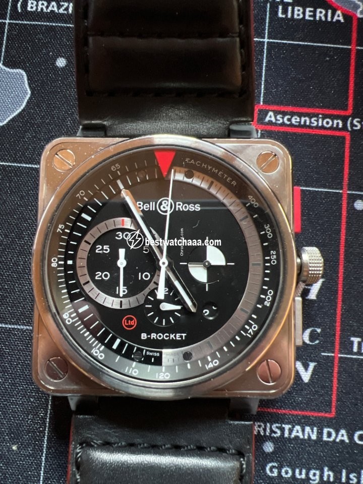 Bell & Ross BR 01-94 Chronographe Mens watch Unisex Automatic Steel BR0194-B-ROCKET - gallery