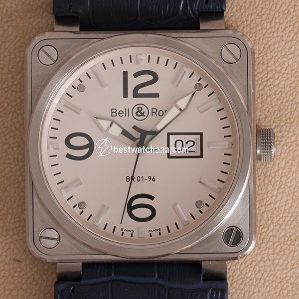Bell & Ross BR 01-96 Grande Date Mens watch Unisex Automatic Steel BR 01-96