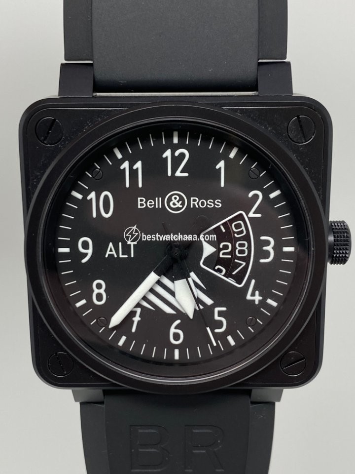 Bell & Ross BR 01-96 Grande Date Mens watch Unisex Steel BR0196-ALTIMETER - gallery