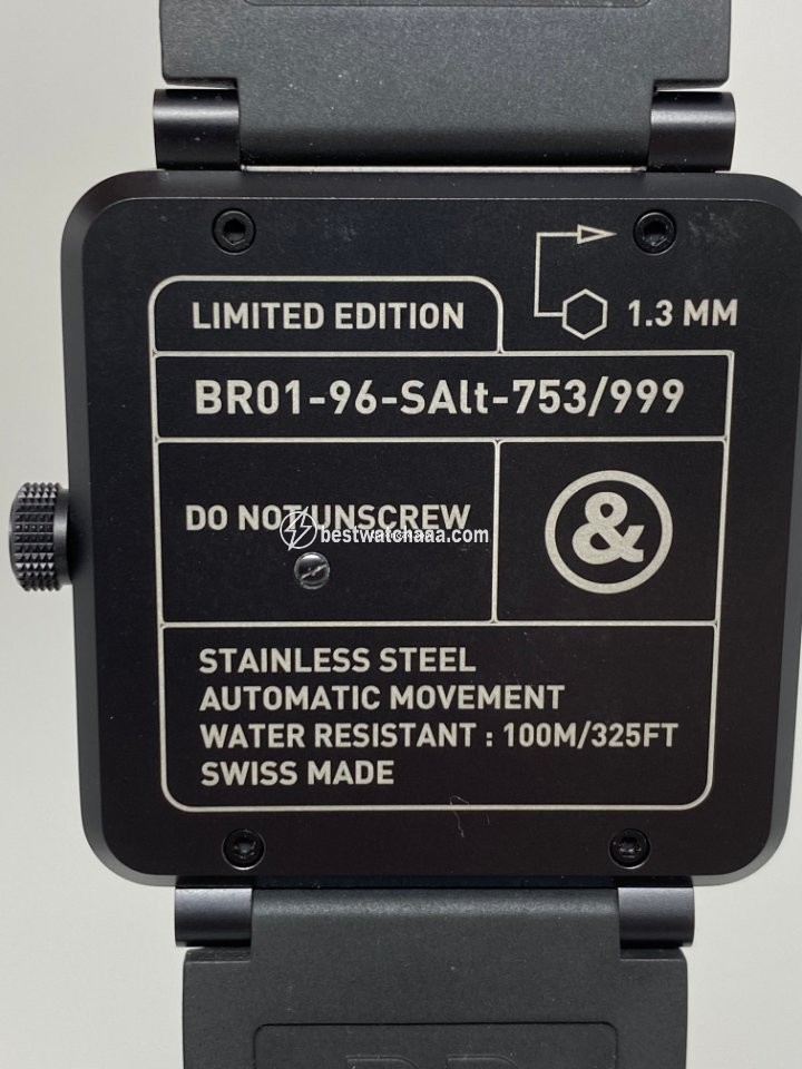 Bell & Ross BR 01-96 Grande Date Mens watch Unisex Steel BR0196-ALTIMETER - gallery