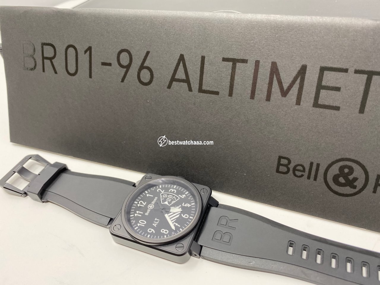Bell & Ross BR 01-96 Grande Date Mens watch Unisex Steel BR0196-ALTIMETER - gallery