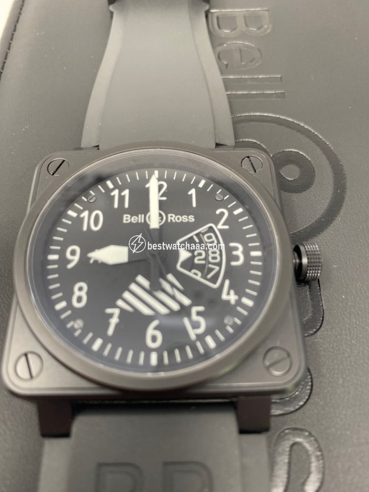 Bell & Ross BR 01-96 Grande Date Mens watch Unisex Steel BR0196-ALTIMETER - gallery