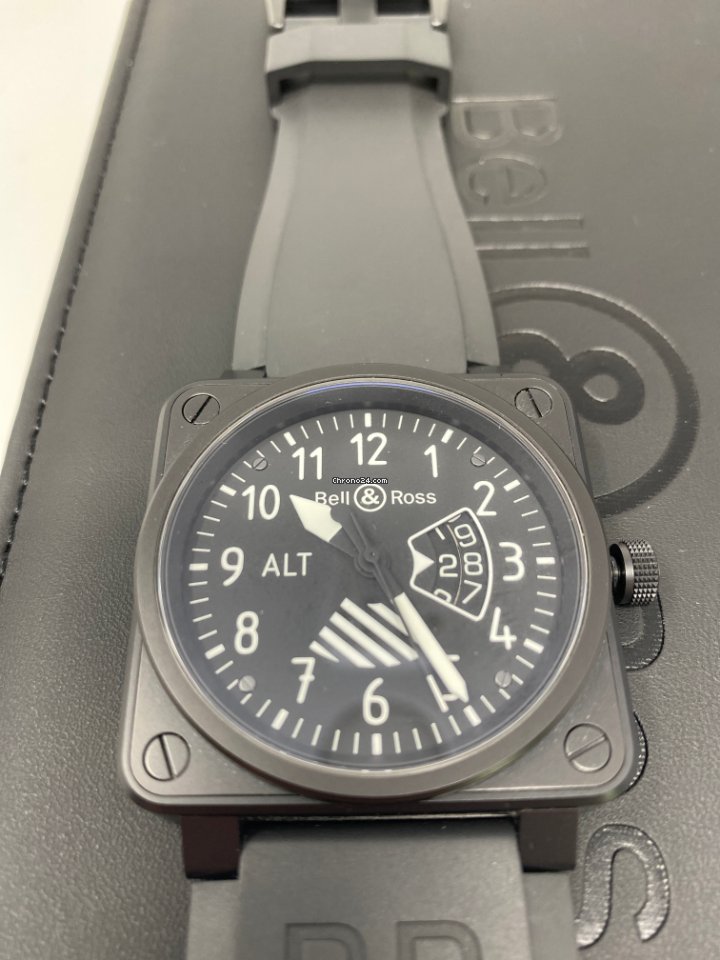 Bell & Ross BR 01-96 Grande Date Mens watch Unisex Steel BR0196-ALTIMETER - gallery