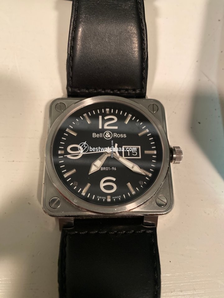 Bell & Ross BR 01-96 Grande Date Mens watch Unisex Automatic Steel BR01-96 - gallery