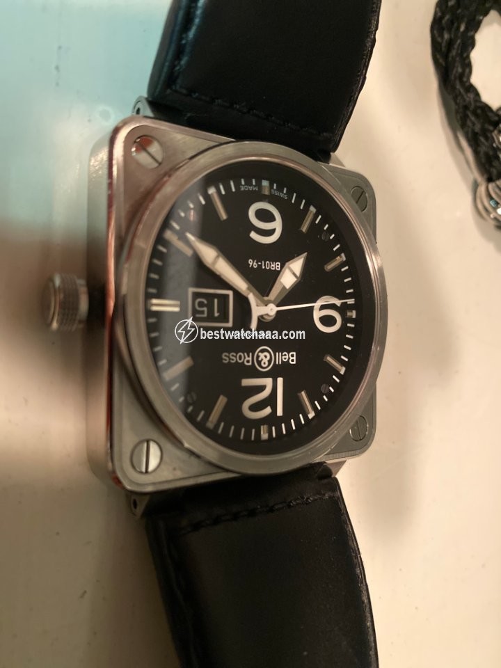 Bell & Ross BR 01-96 Grande Date Mens watch Unisex Automatic Steel BR01-96 - gallery