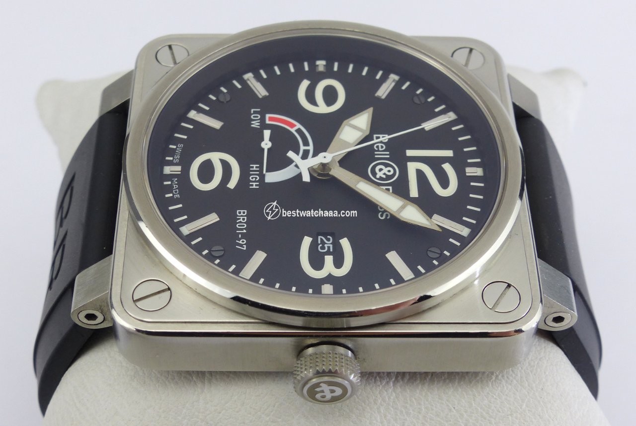 Bell & Ross BR 01-97 Reserve de Marche Mens watch Unisex Automatic Steel BR01-97-S - gallery