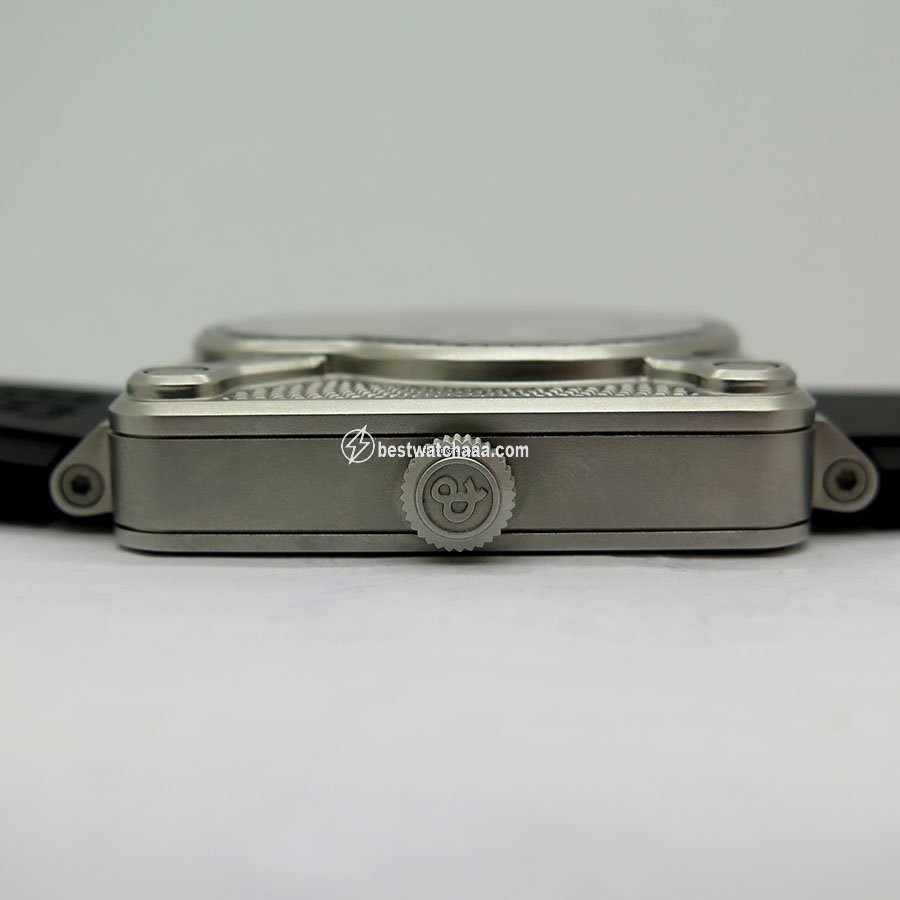 Bell & Ross BR 01 Mens watch Unisex Manual winding Steel BR01-SKULL-SK-ST - gallery