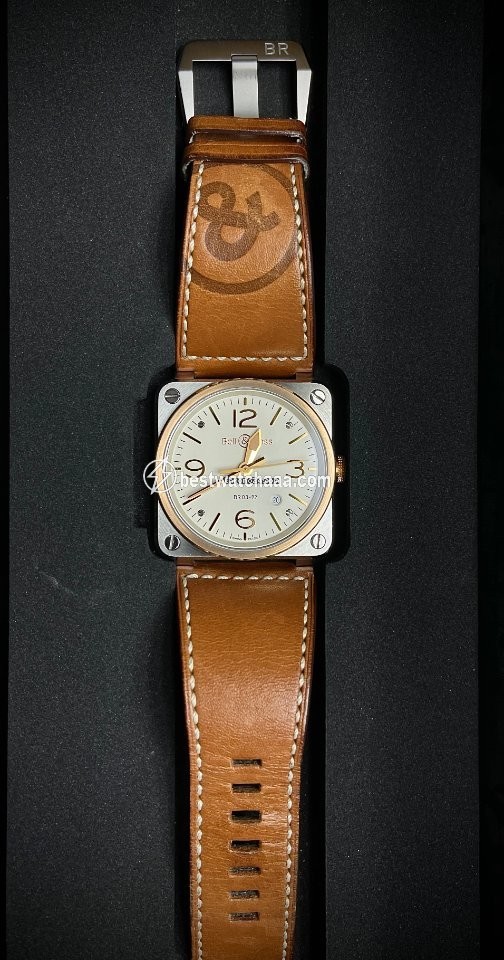 Bell & Ross BR 03-92 Steel Mens watch Unisex Automatic Gold Steel BR0392-ST-PG SCA - gallery