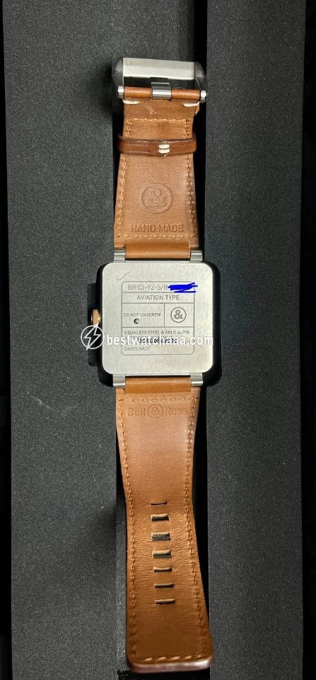 Bell & Ross BR 03-92 Steel Mens watch Unisex Automatic Gold Steel BR0392-ST-PG SCA - gallery