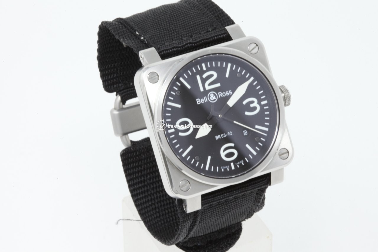 Bell & Ross BR 03-92 Steel Mens watch Unisex Automatic Steel BR0392-BLC-ST - gallery