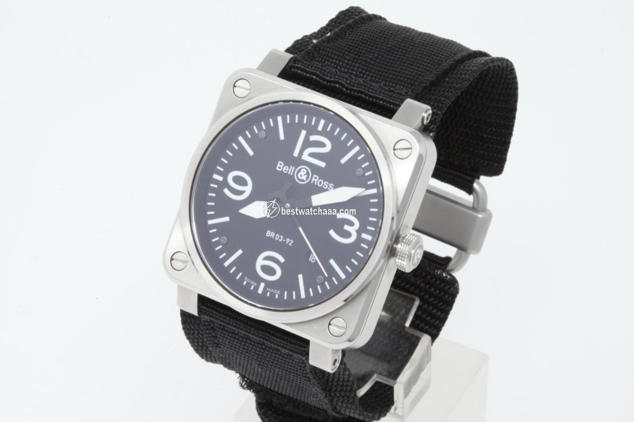 Bell & Ross BR 03-92 Steel Mens watch Unisex Automatic Steel BR0392-BLC-ST - gallery