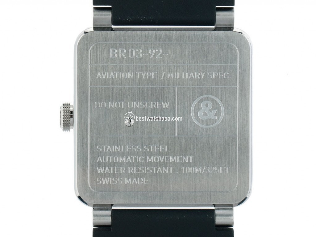 Bell & Ross BR 03-92 Steel Mens watch Unisex Automatic Steel BR 0392-BL-ST - gallery