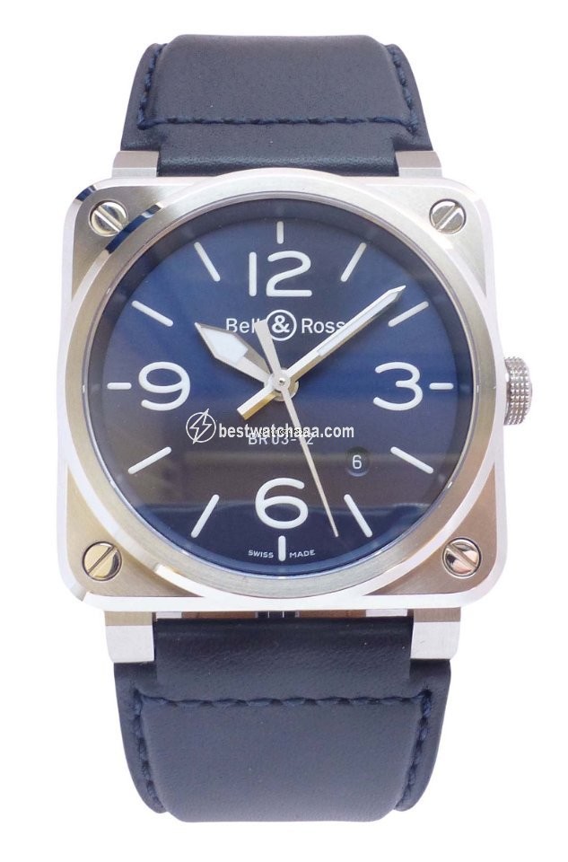 Bell & Ross BR 03-92 Steel Mens watch Unisex Automatic Steel BR0392-BLU-ST SCA