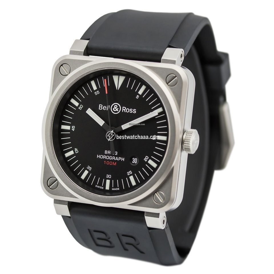 Bell & Ross BR 03 Mens watch Unisex Automatic Steel BR0392-HOR-BLC SRB - gallery