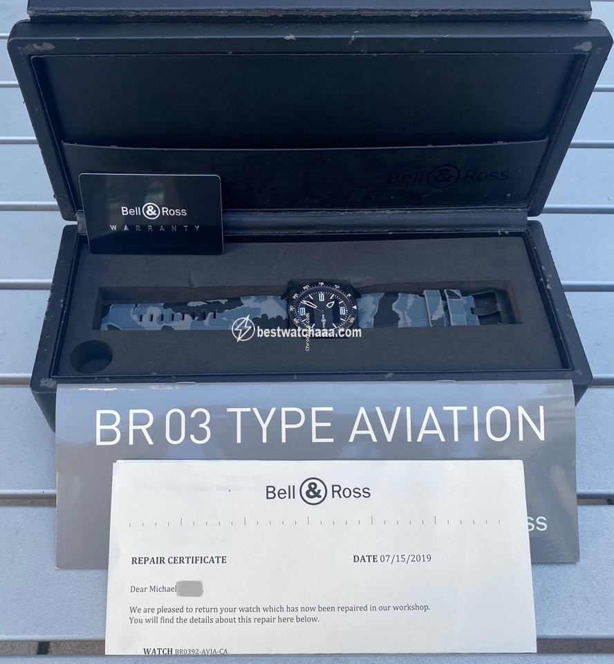 Bell & Ross BR 03 Mens watch Unisex Quartz Steel BR0392-AVIA-CA - gallery