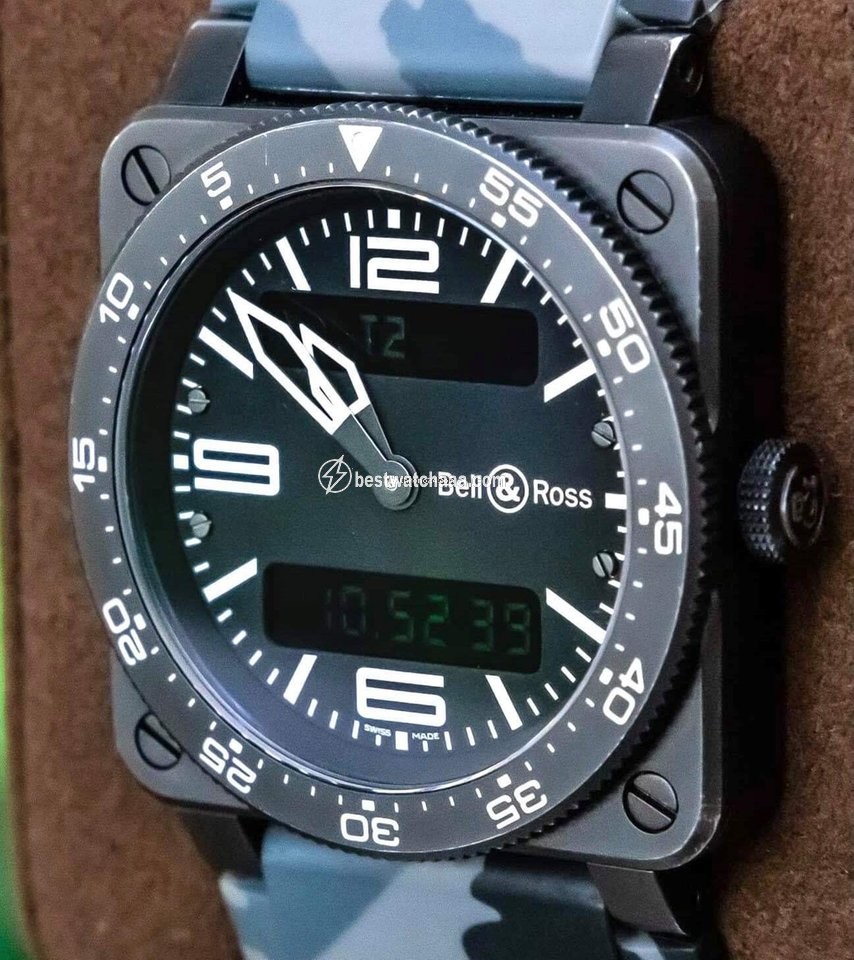 Bell & Ross BR 03 Mens watch Unisex Quartz Steel BR0392-AVIA-CA - gallery