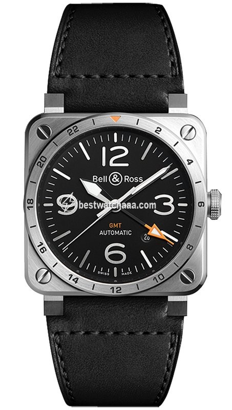Bell & Ross BR 03 Mens watch Unisex Automatic Steel BR0393-GMT-ST SCA