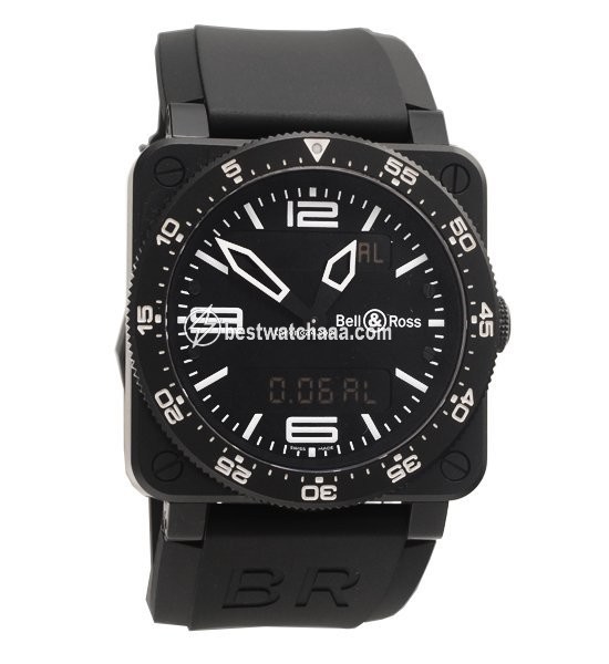 Bell & Ross BR 03 Mens watch Unisex Quartz Steel BR03-88-S - gallery