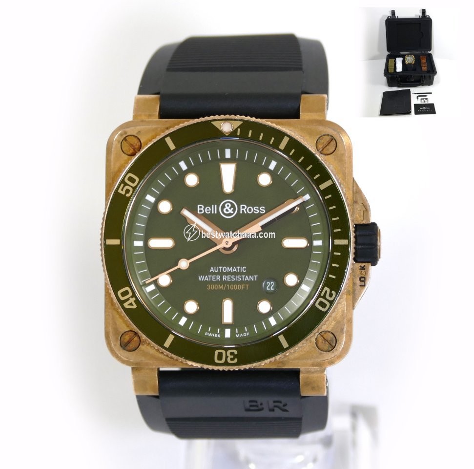 Bell & Ross BR 03 BR0392-D-G-BR SCA
