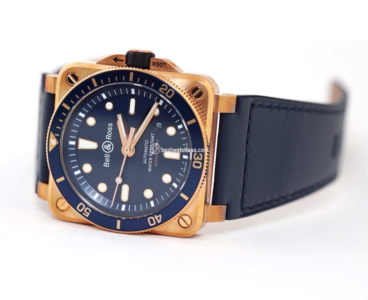 Bell & Ross BR 03 Mens watch Unisex Automatic Bronze BR0392-D-LU-BR SCA - gallery