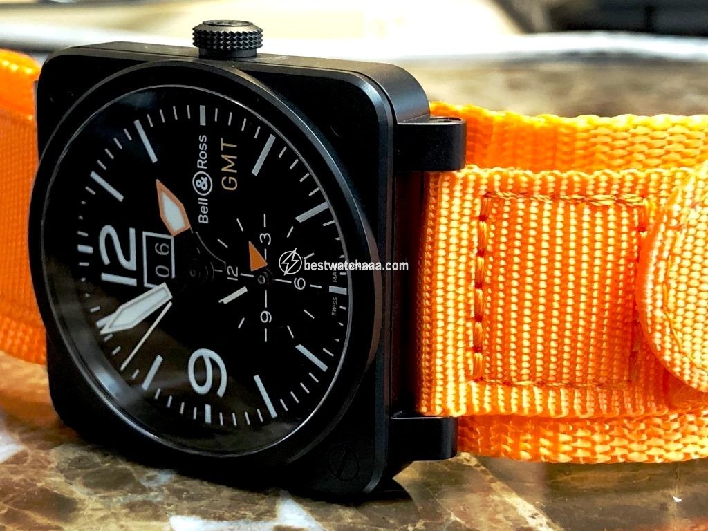 Bell & Ross BR 03-51 GMT Mens watch Unisex Automatic Steel BR0351-GMT-CA - gallery