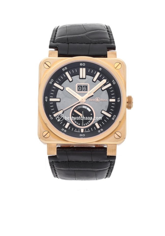 Bell & Ross BR 03-90 Grande Date et Reserve de Marche Mens watch Unisex Automatic Rose gold BR0390-PINKGOLD