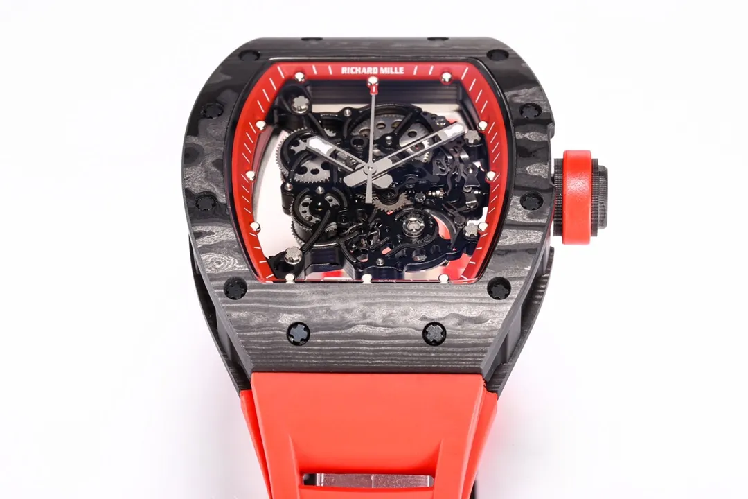 Richard Mille RM055 Red Carbon Fiber Watch - gallery