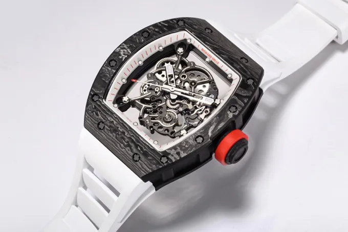 Richard Mille RM055 Black Carbon Fiber Watch - gallery