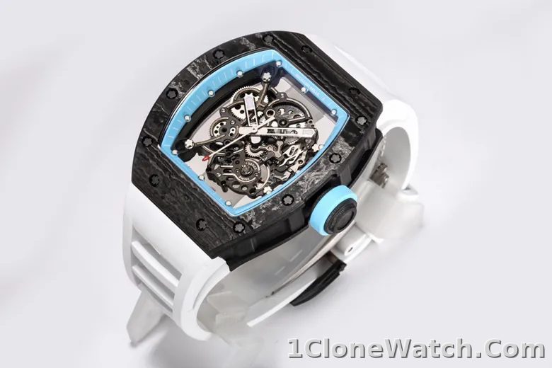 Richard Mille RM055 Black Carbon Fiber Watch