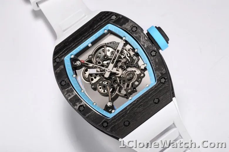 Richard Mille RM055 Black Carbon Fiber Watch