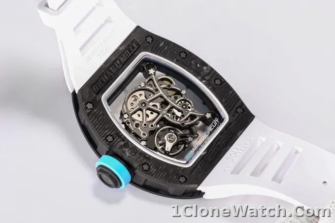 Richard Mille RM055 Black Carbon Fiber Watch