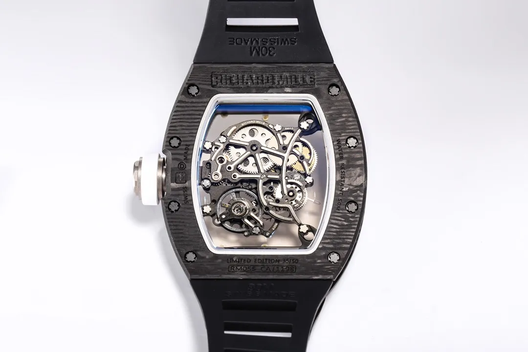 Richard Mille RM055 Black Carbon Watch - gallery