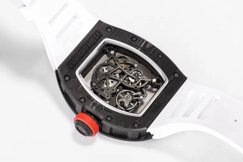 Richard Mille RM055 Black Carbon Fiber Watch - gallery