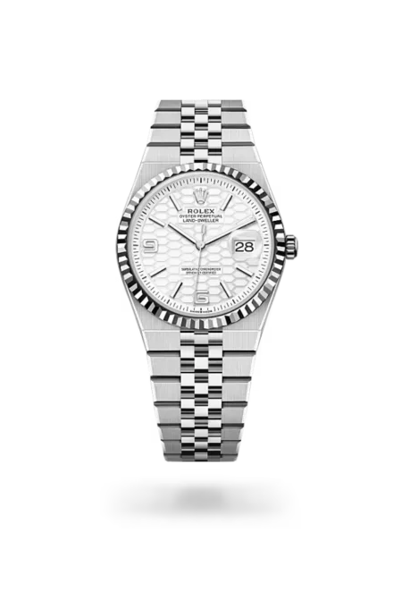 Rolex Super Clone Land Dweller 36mm Oystersteel and White Gold
