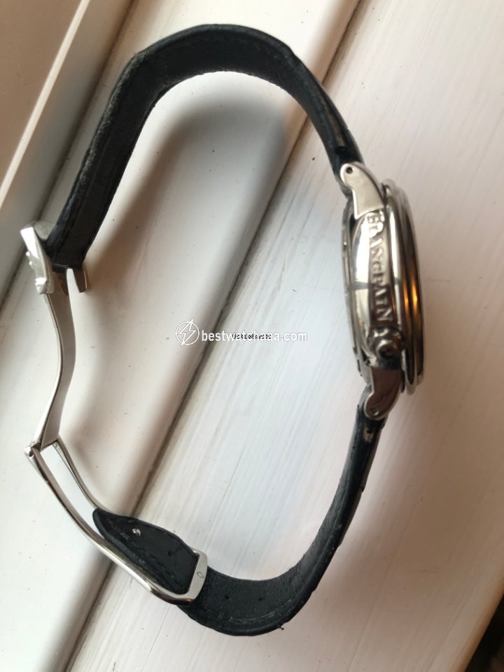 Blancpain Leman Reveil GMT Mens watch Unisex Automatic White gold 2841-1542-53b - gallery