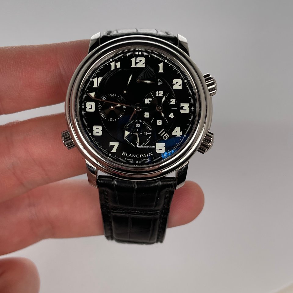Blancpain Leman Reveil GMT Mens watch Unisex Automatic Steel 2041-1130M-53B - gallery