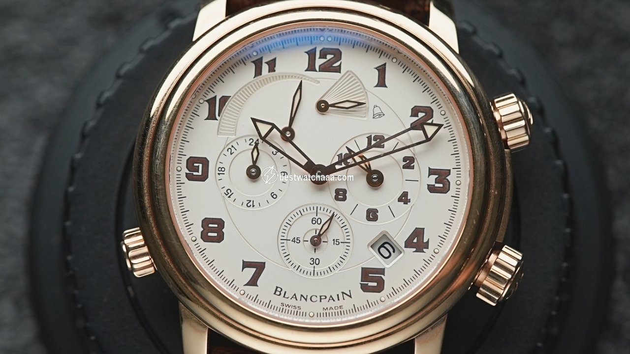 Blancpain Leman Reveil GMT Mens watch Unisex Automatic Rose gold 2041-3642M-53B - gallery