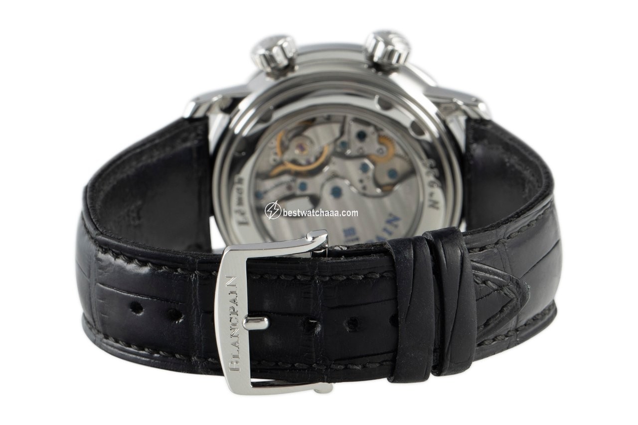 Blancpain Leman Reveil GMT Mens watch Unisex Automatic Steel 2041-1542M-53B - gallery