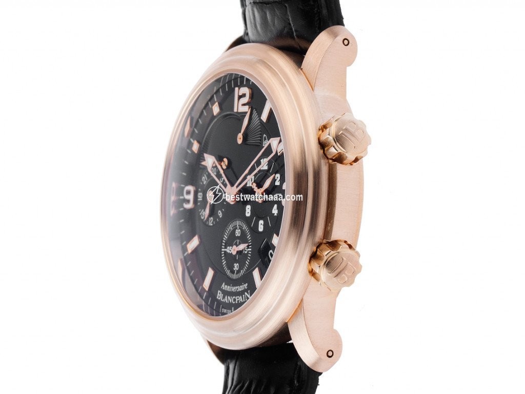 Blancpain Leman Reveil GMT Mens watch Unisex Automatic Rose gold 2041B-3630N - gallery